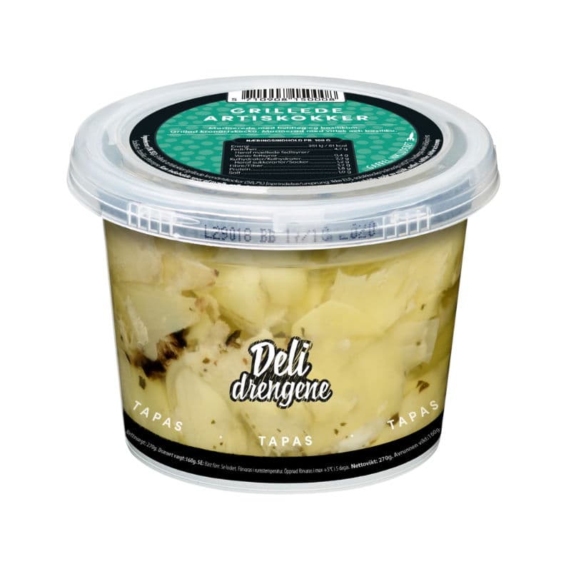 Grillade Kronärtskockor 270g (160g Avrunnen)