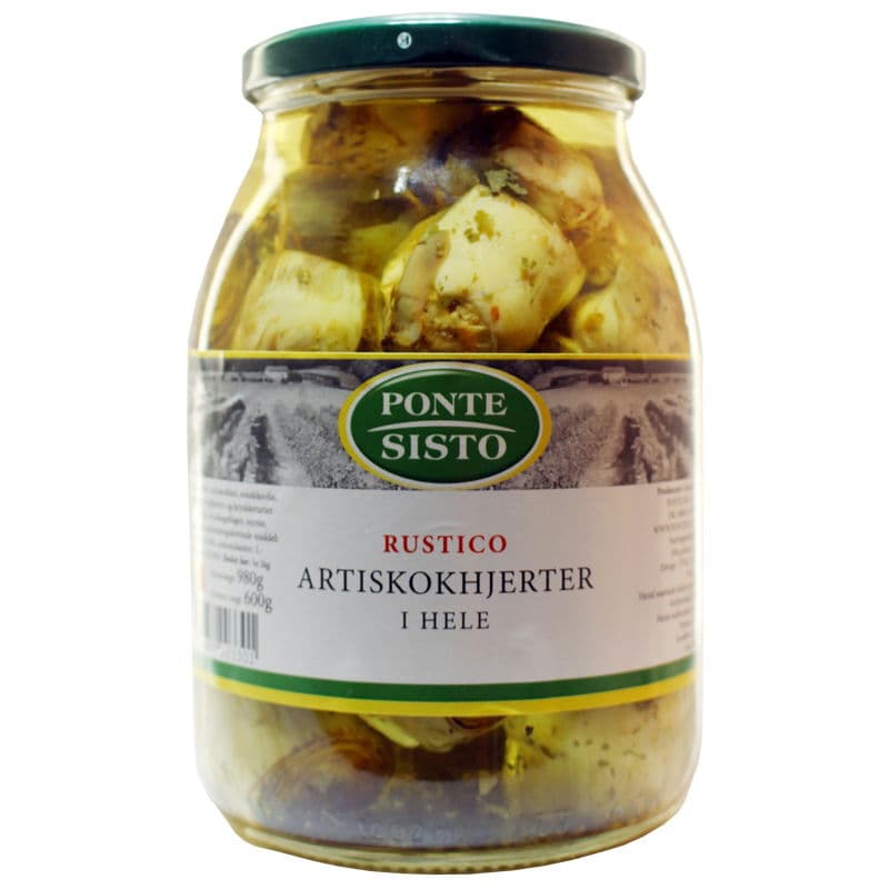 Kronärtskockshjärtan Hela Rustico 980 g