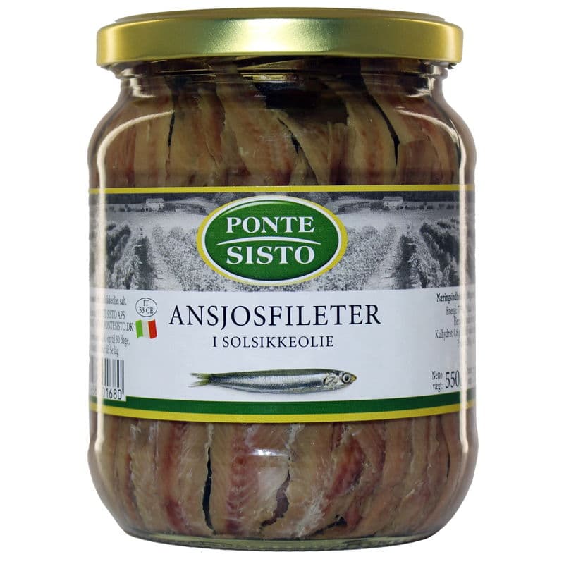 Ansjovisfiléer 550 g