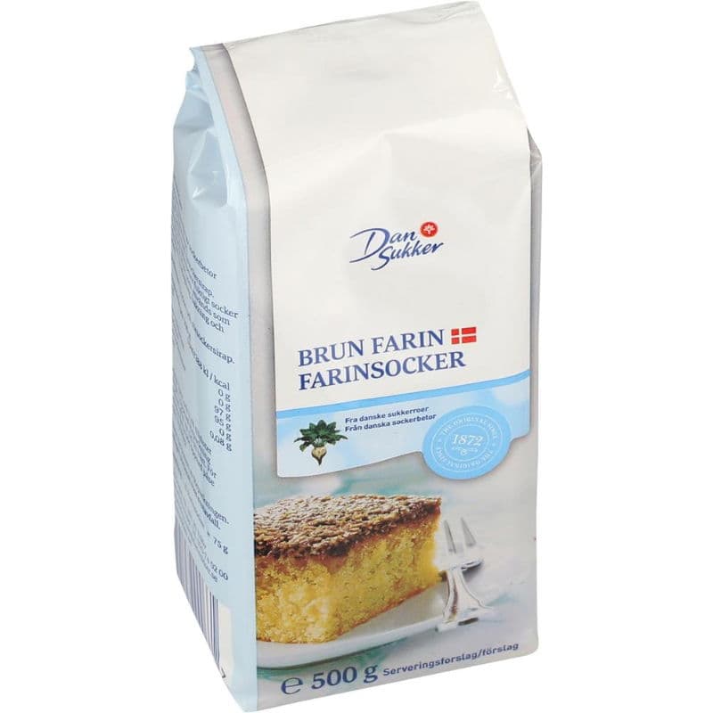 Brun Farin 500g
