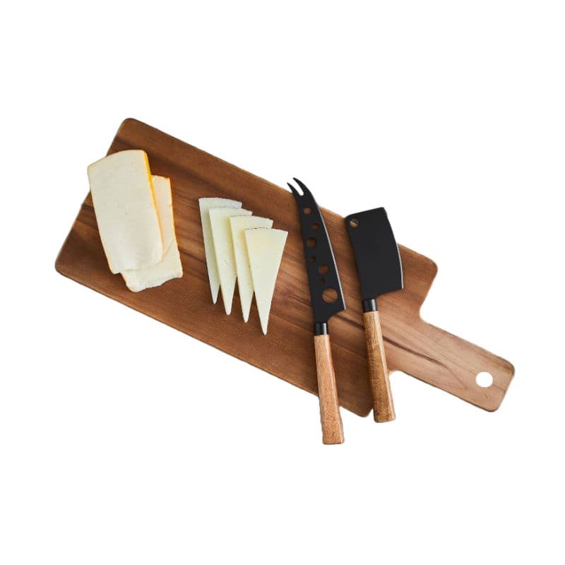 Hâws Santo Ostset 3 Knivar Och Skärbräda