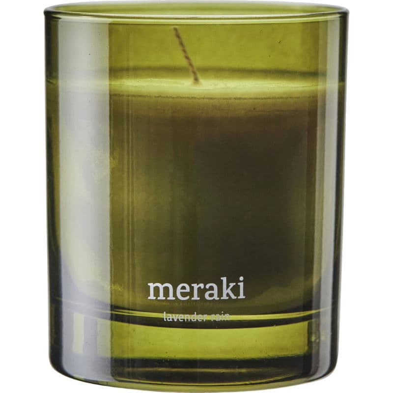 Meraki Doftljus, Lavendelregn, Grön Hög