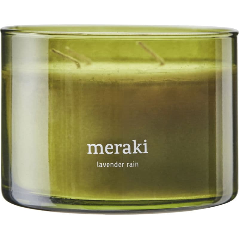 Meraki Doftljus, Lavender Rain, Grön Stor