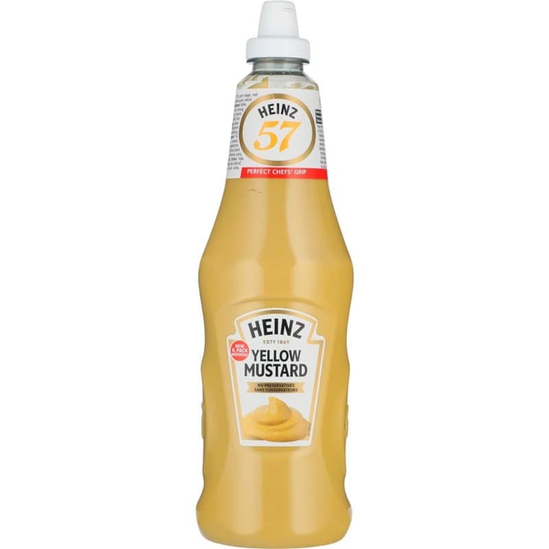 Heinz Mild Senap Yellow Mustard 1l