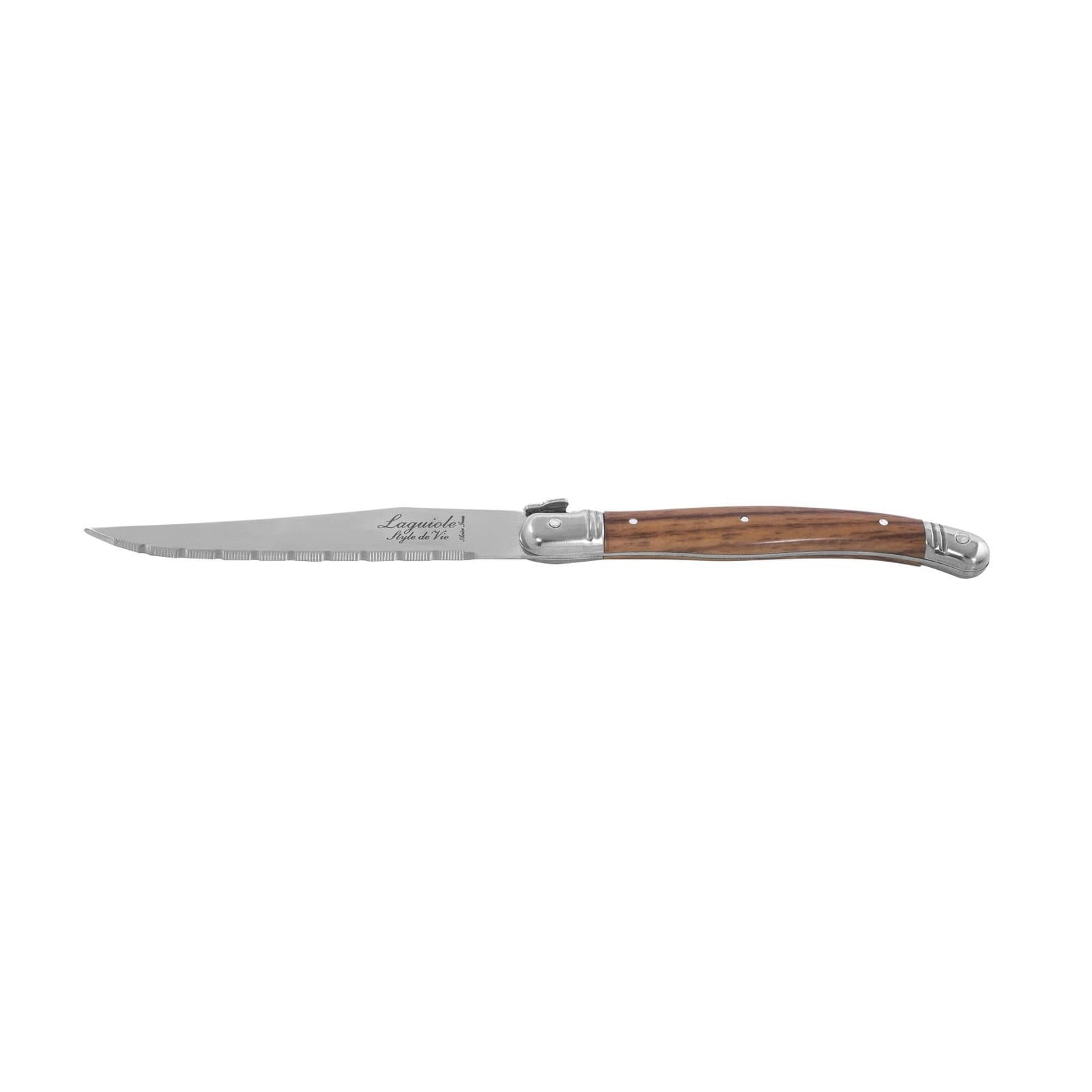 Grillknivar Laguiole Trä Set 6 Sdv