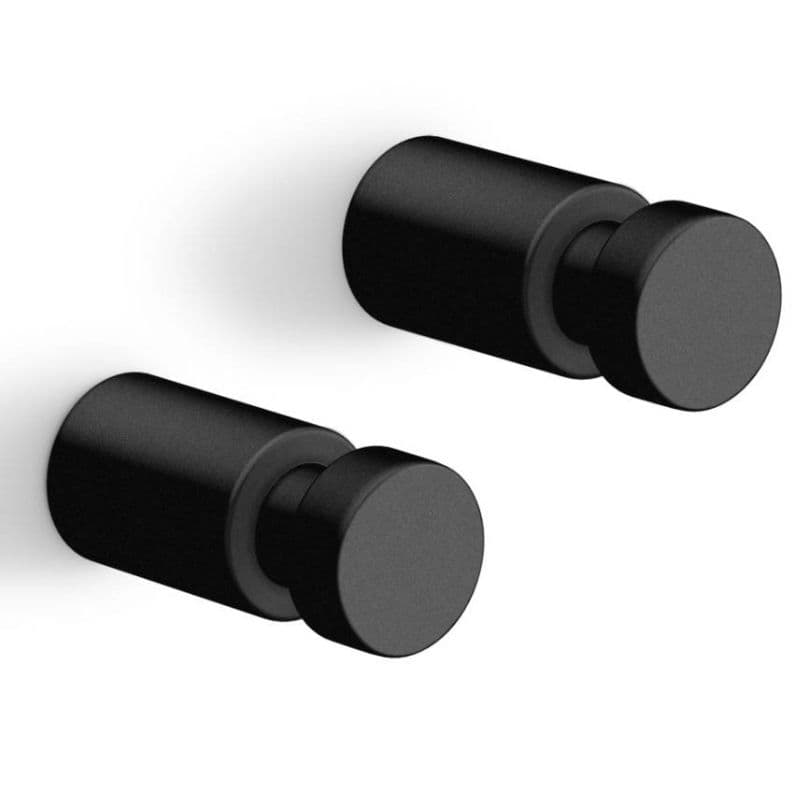 Håndklädeskrok Liten Set Svart Zack®