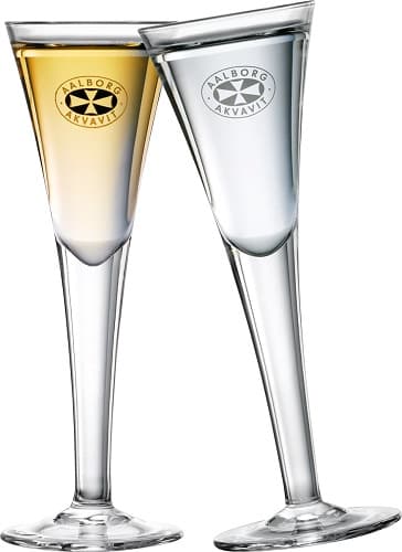 1 St. Snapsglas, "Aalborg Akvavit" 5,5cl