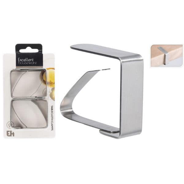 Bordsduksklämmor Set 4 St