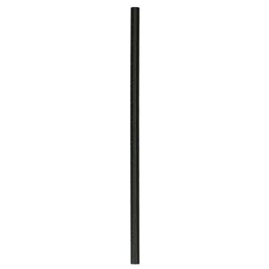 Sugrör Ø8x230 Mm 4-lager Utan Böj Papper Svart 250 St.