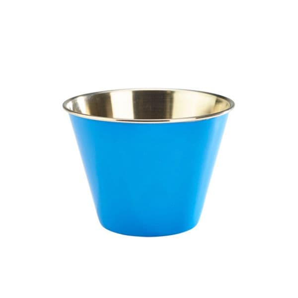Genware Blå Rostfritt Stål Ramekin 34cl