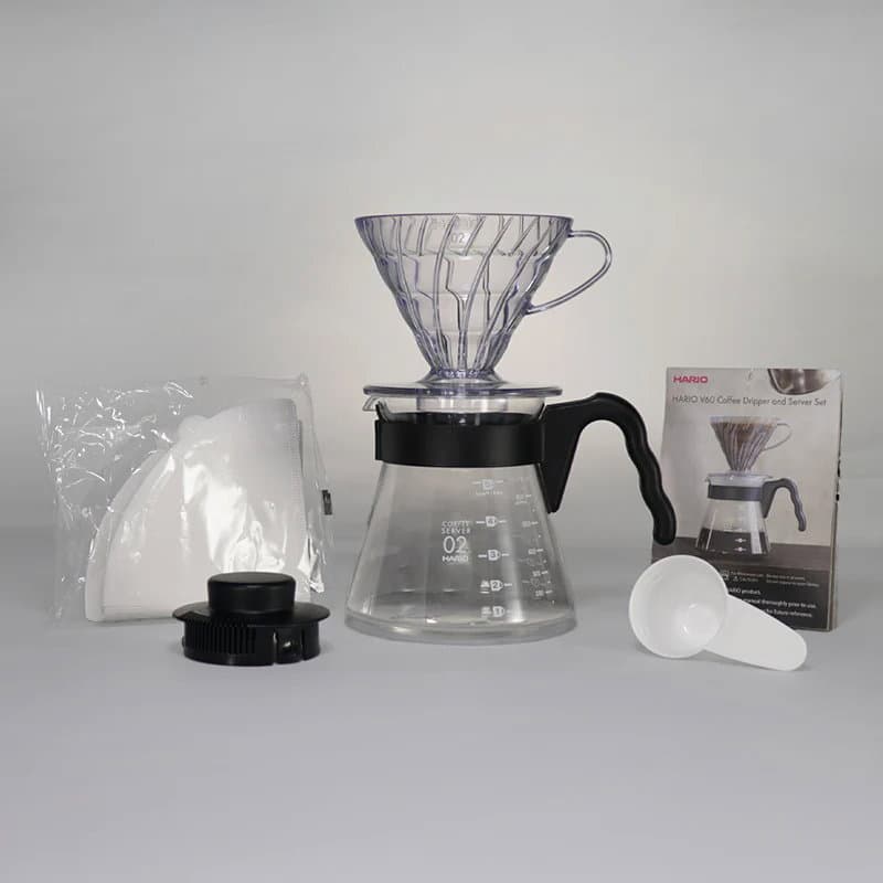 Hario V60 Kaffefilter Och Serveringsset