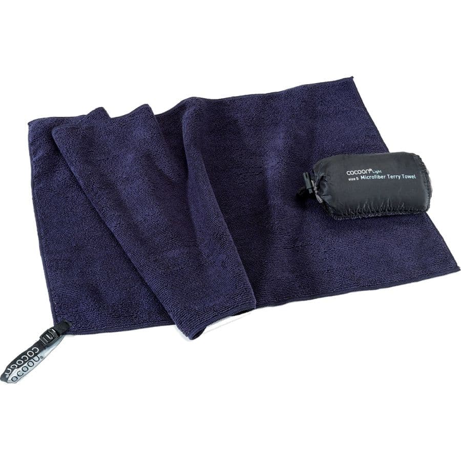 Cocoon Terry Towel Light, Mikrofiberhandduk, ljusblå