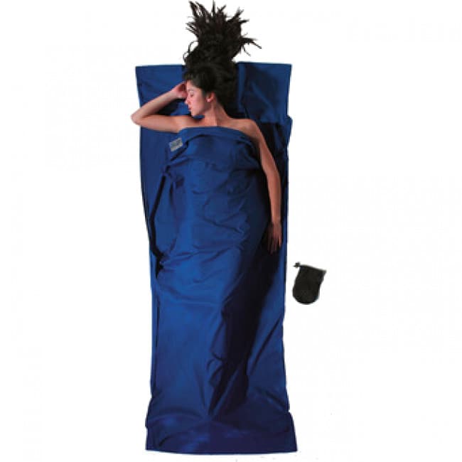 Cocoon TravelSheet, Sovsäck, ultramarinblå