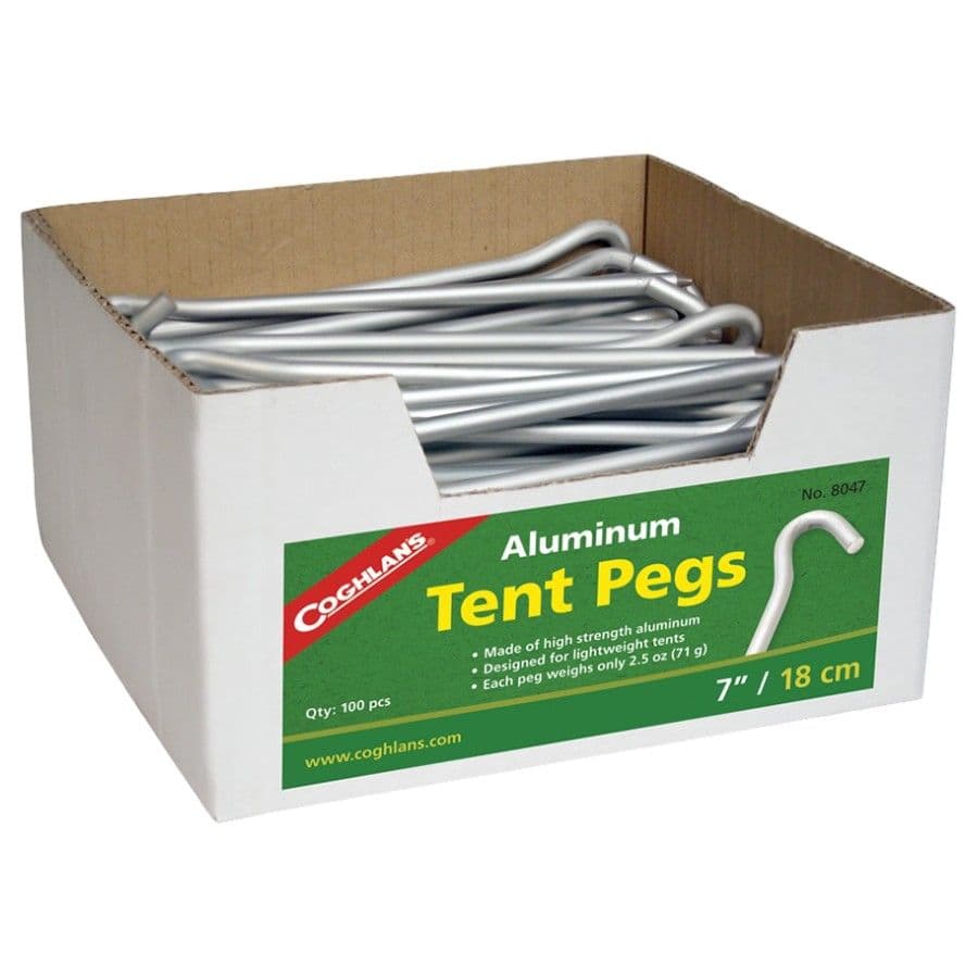 Coghlans Aluminium Tältpinnar - Bulk, tältpinnar