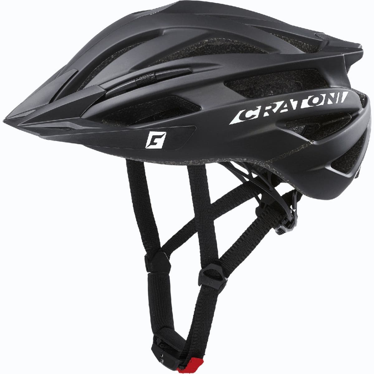 Cratoni Agravic, cykelhjälm, svart