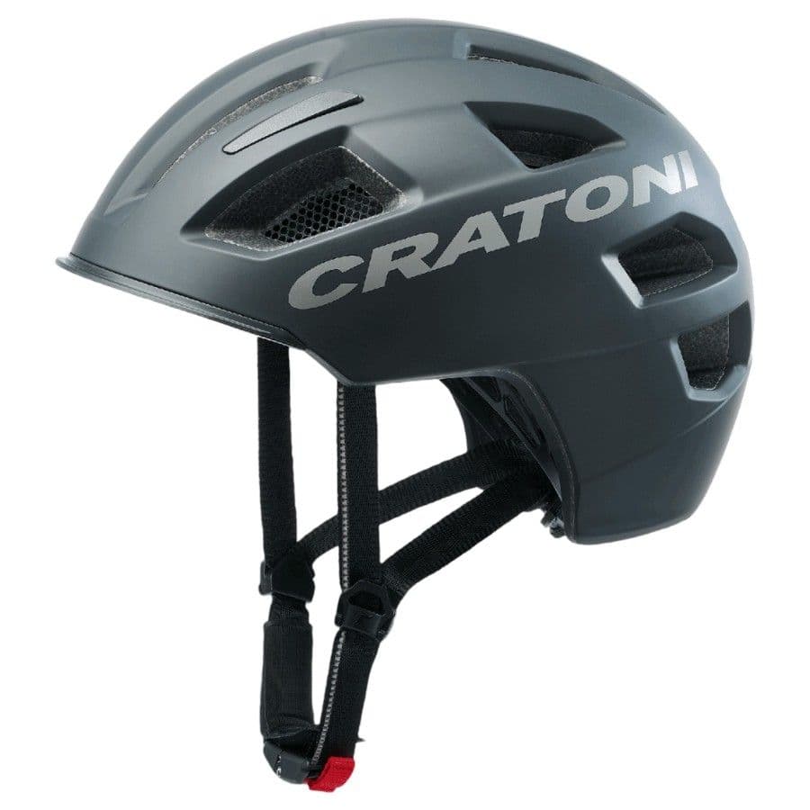 Cratoni C-Pure, cykelhjälm, matt svart