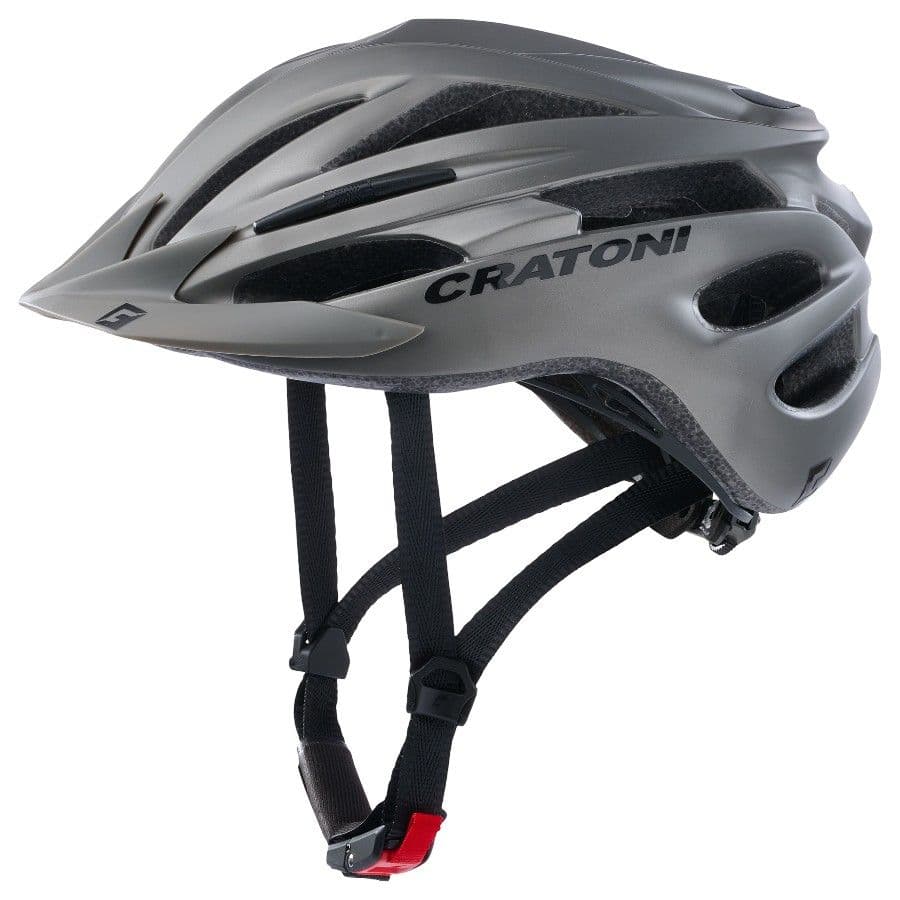 Cratoni Pacer, cykelhjälm, grå