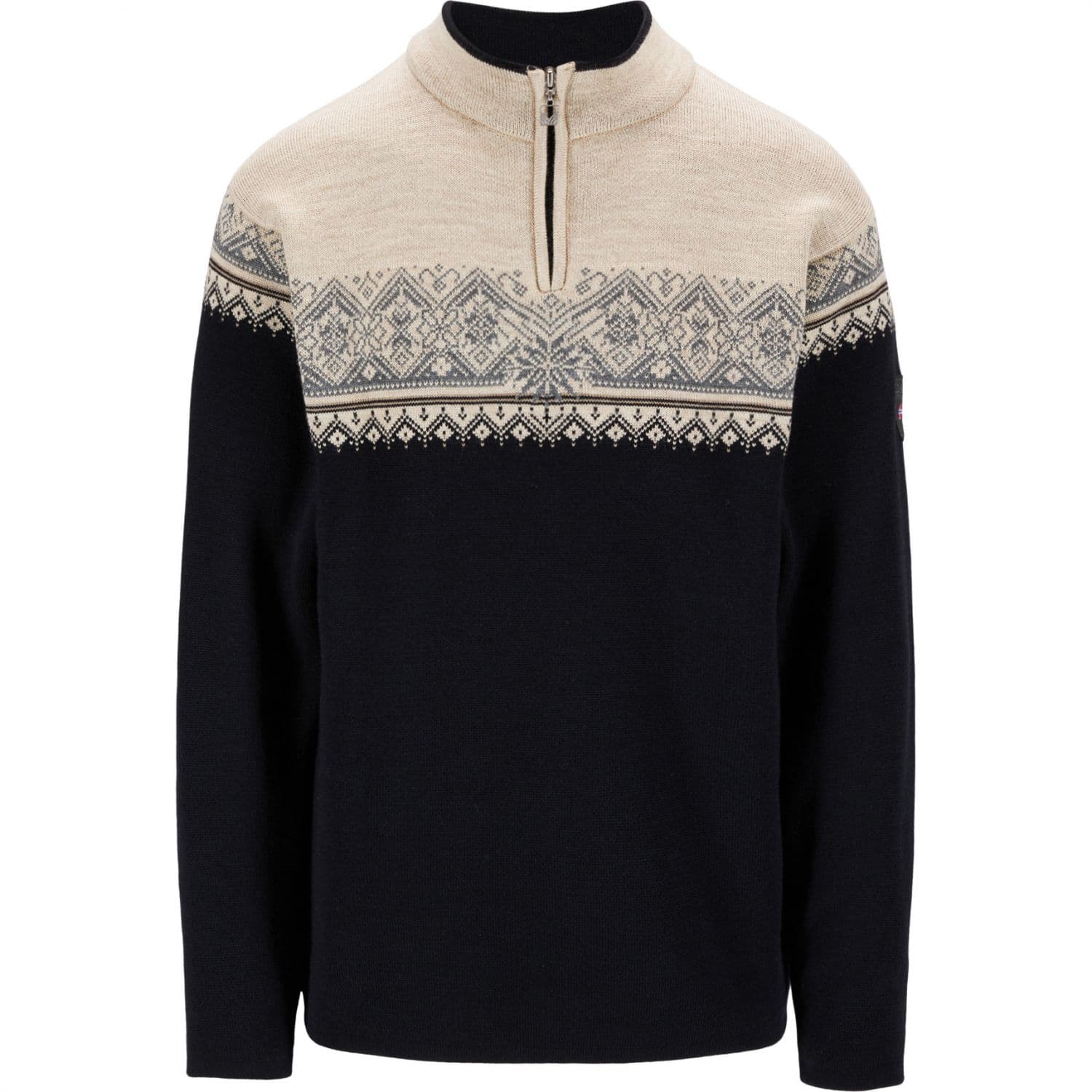 Dale of Norway Moritz, Sweater, Herr, Svart/Beige