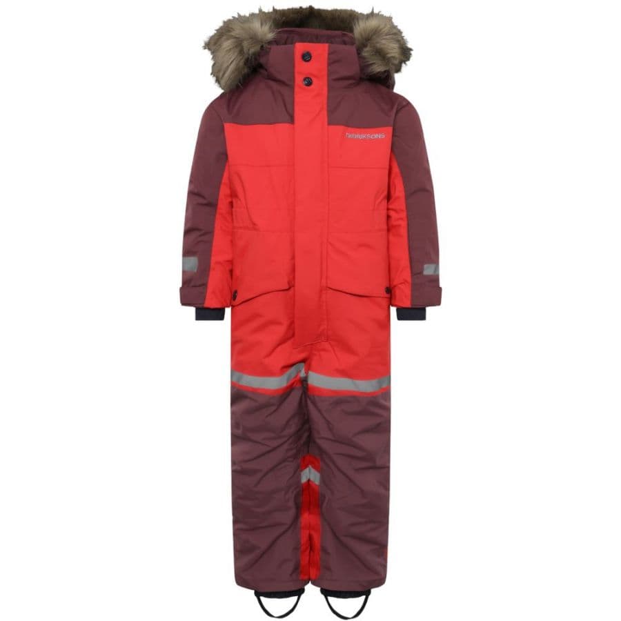 Didriksons Bjärven, Vinteroverall, Junior, Röd