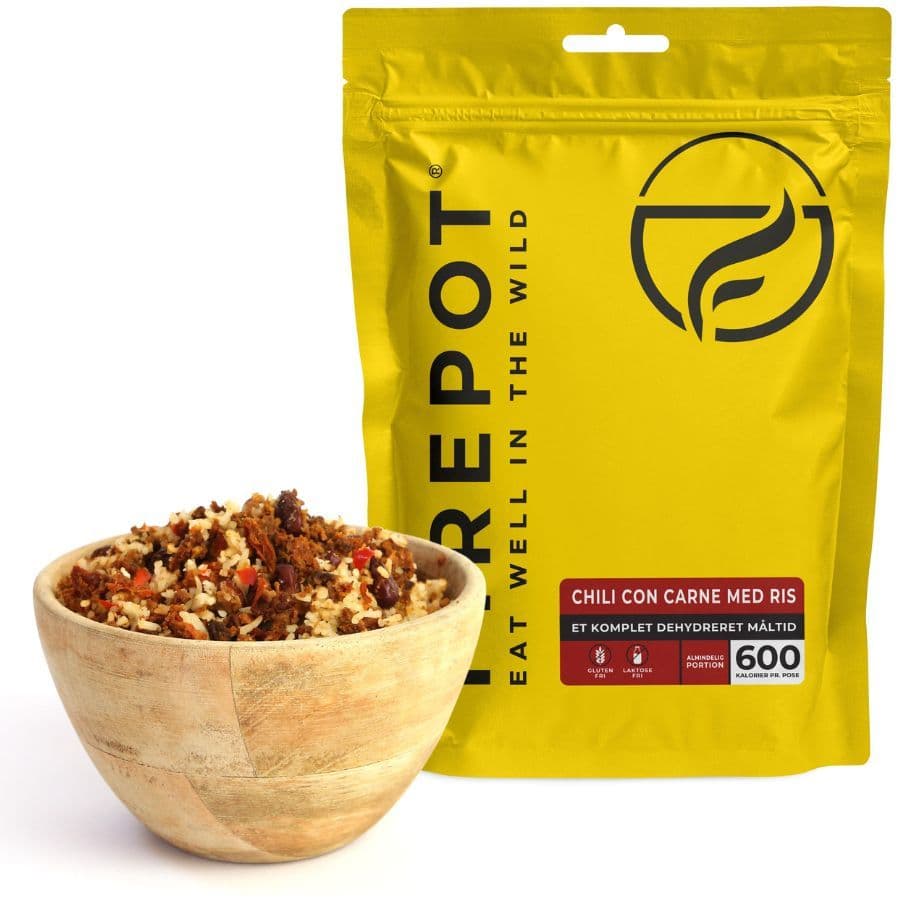 Firepot Chili con Carne med Ris, frystorkad mat, Reg