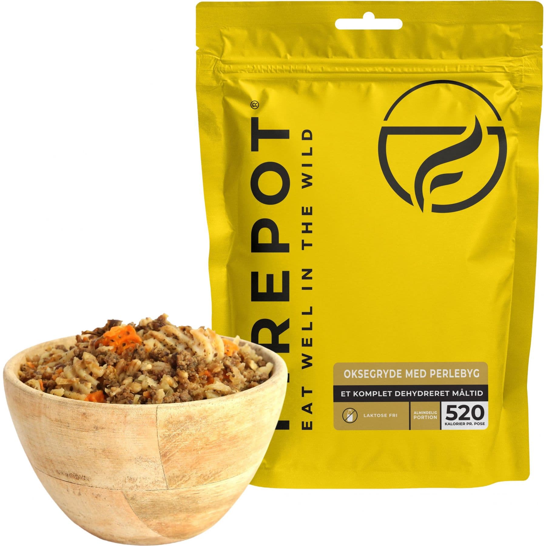 Firepot Oxgryta med Korngryn, frystorkad mat, Reg