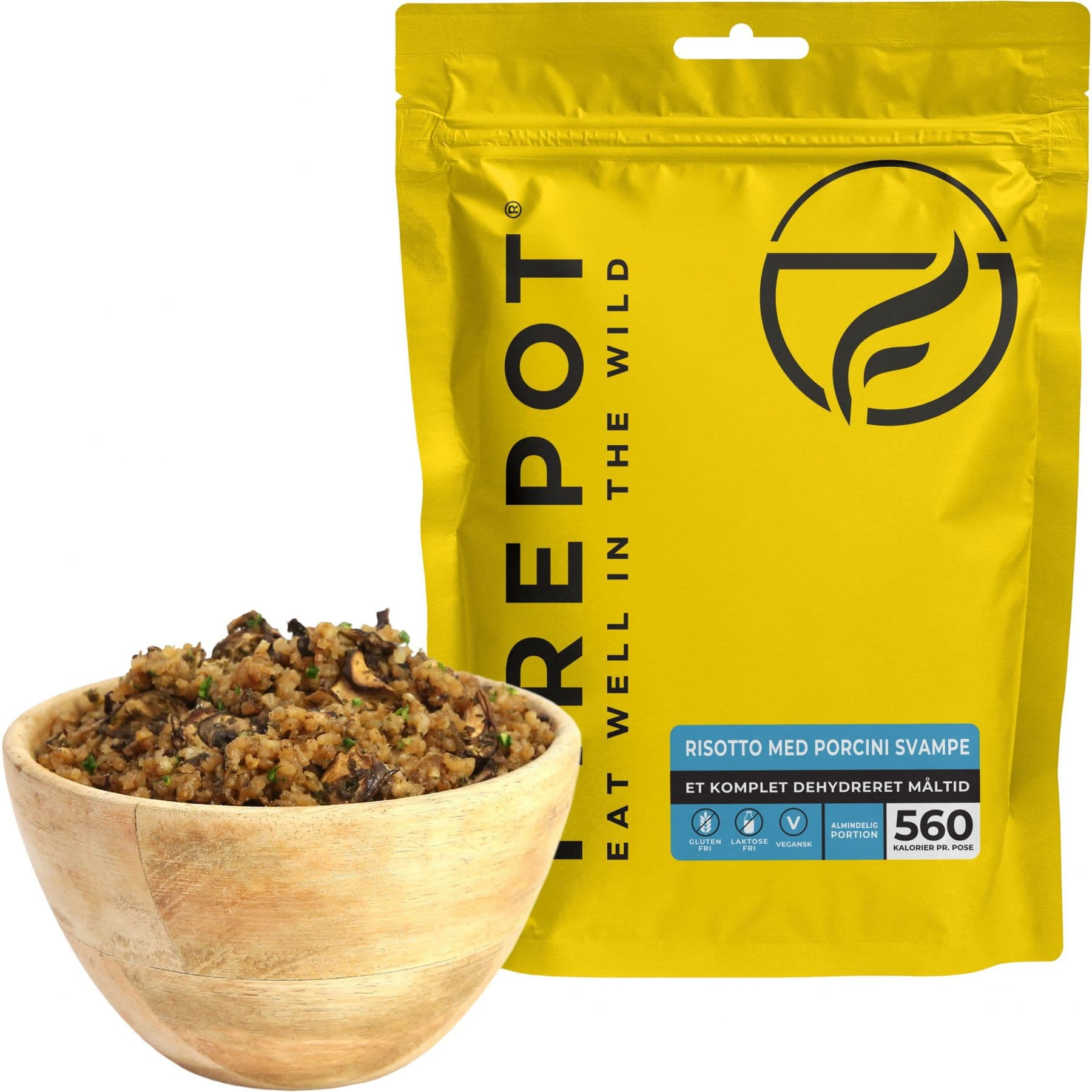 Firepot Risotto med Karljohansvamp, frystorkad mat, Reg