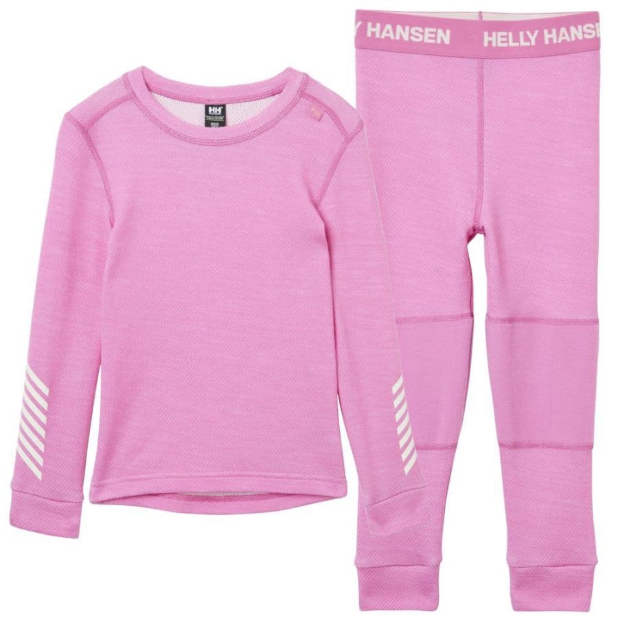 Helly Hansen K Lifa Merino, Set, Junior, Rosa