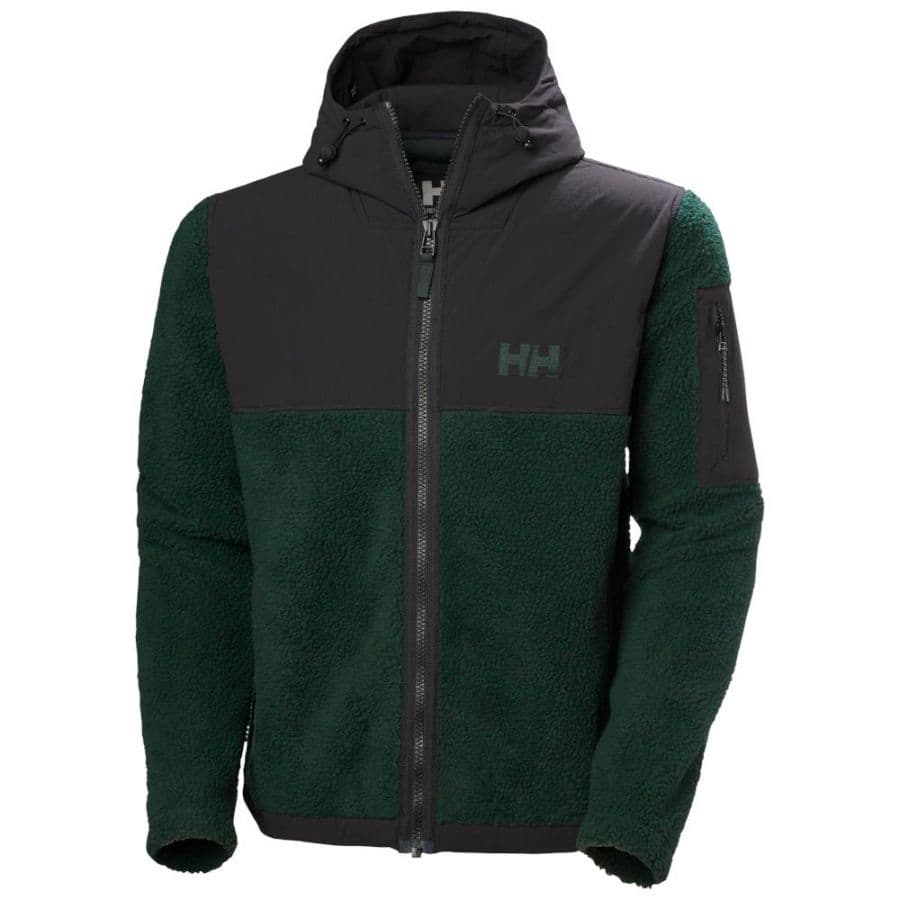 Helly Hansen Patrol Pile, Fleecejacka, Herr, Mörkgrön