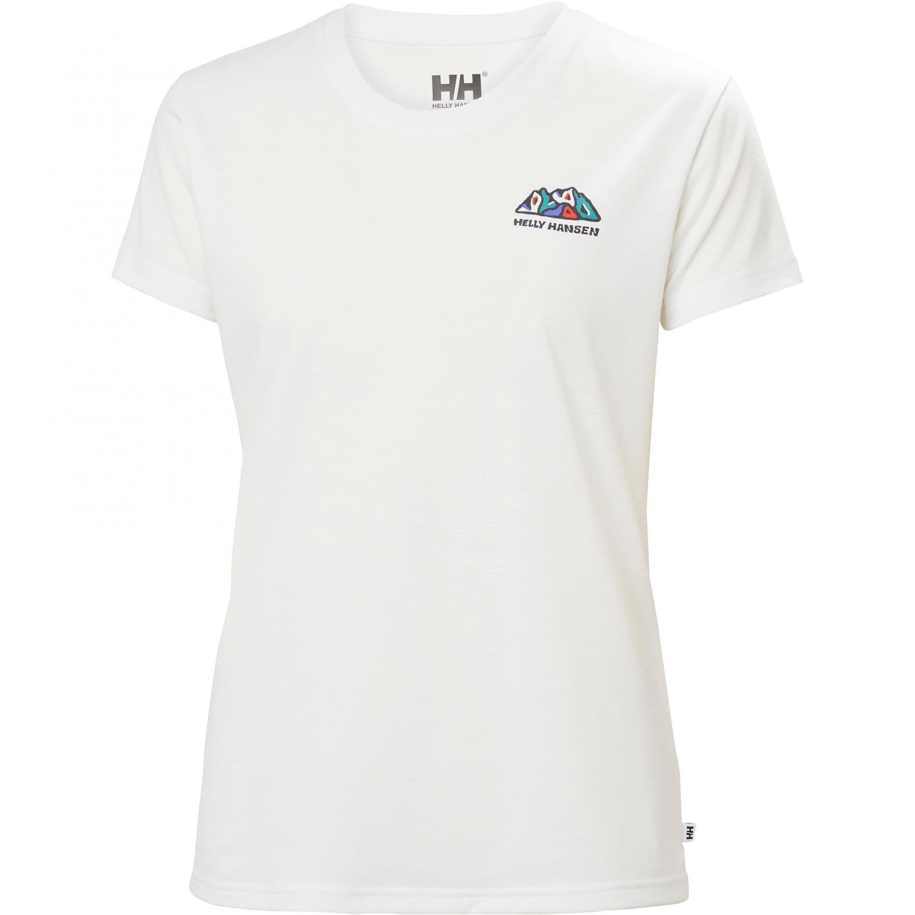 Helly Hansen W Skog Graphic T-shirt, Dam, Vit