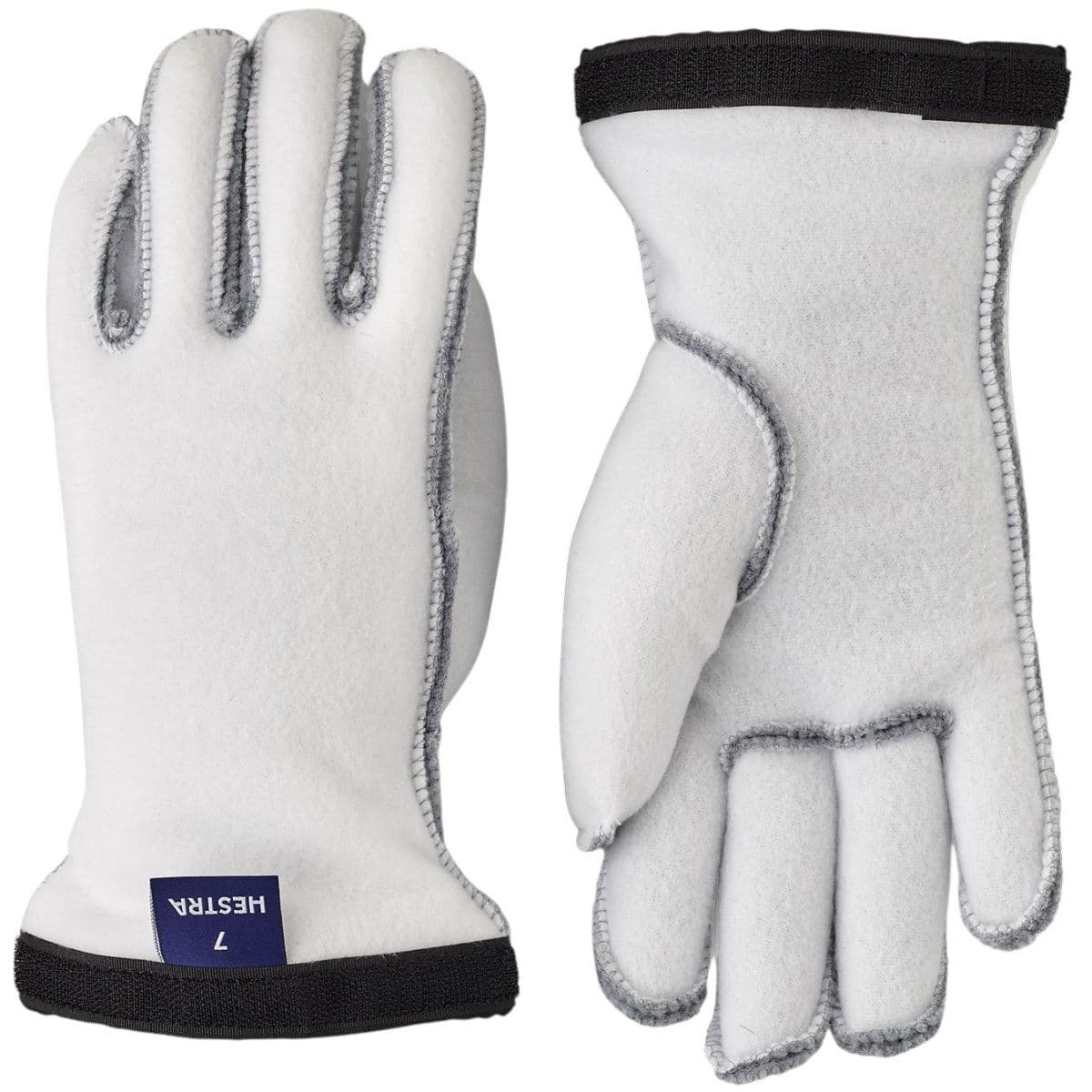 Hestra Heli Ski Liner, Innerhandskar, Dam, Vit