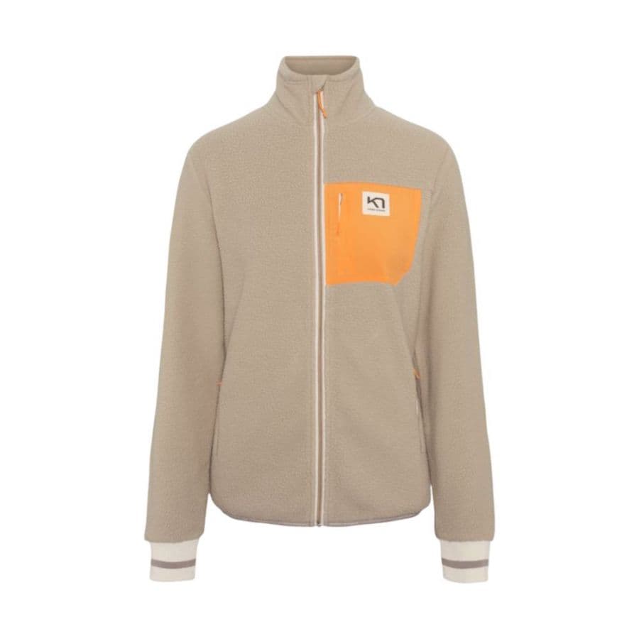 Kari Traa Rothe, Fleecejacka, Dam, Beige