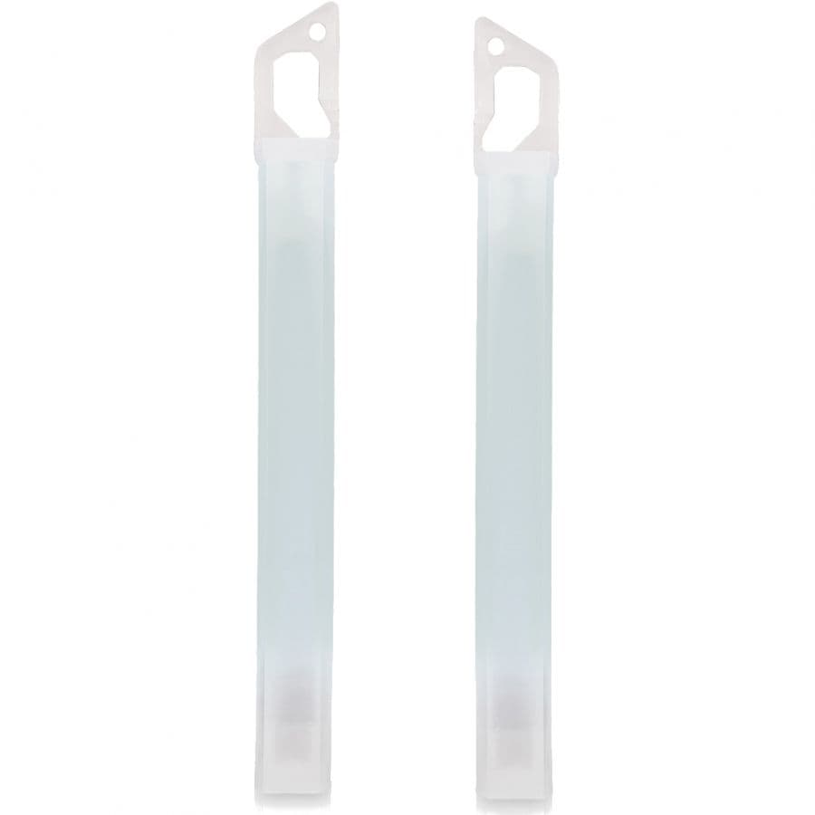 LifeSystems 8H Glow Sticks, Ljusstav, Vit (2-Pack)