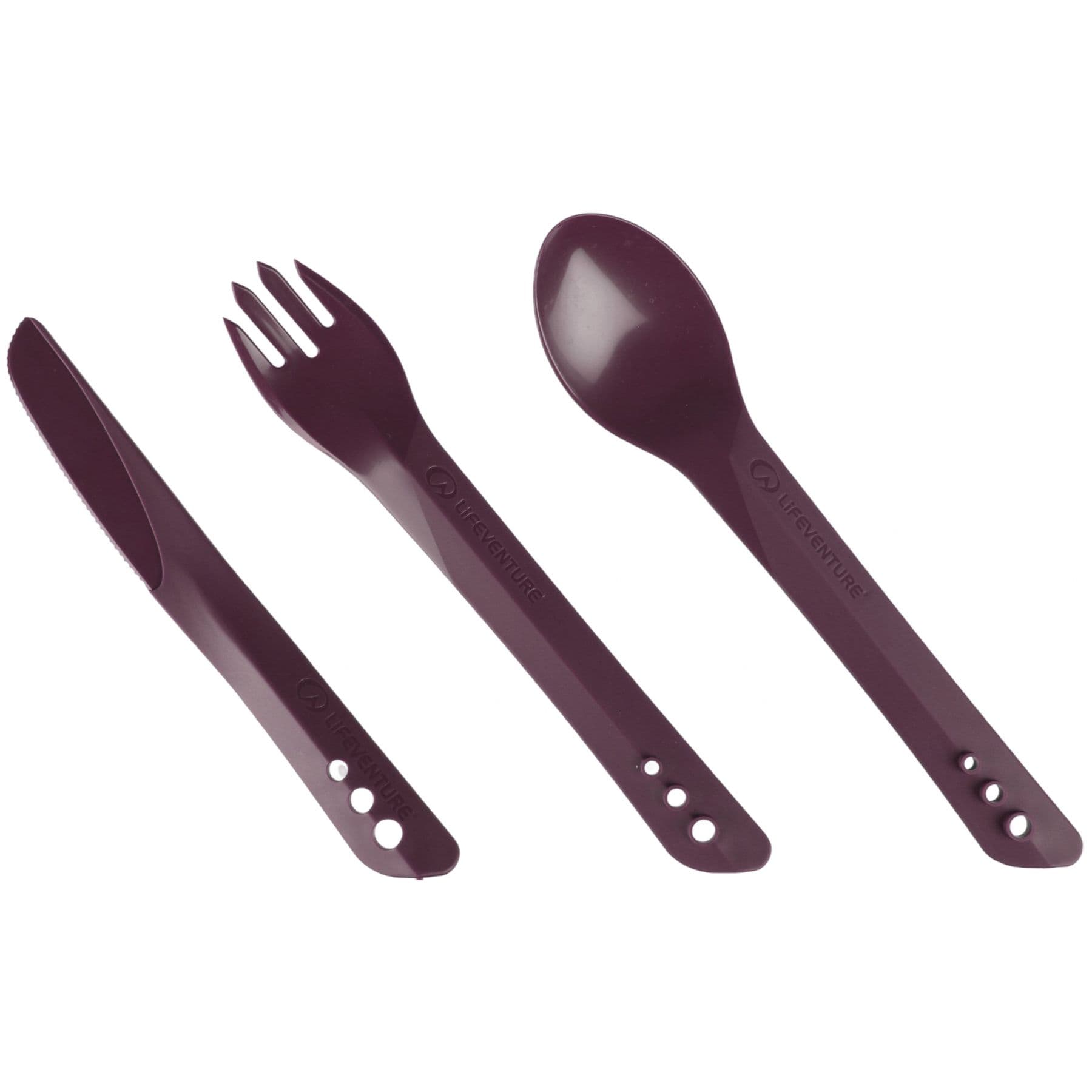 Lifeventure Ellipse Bestickset, lila
