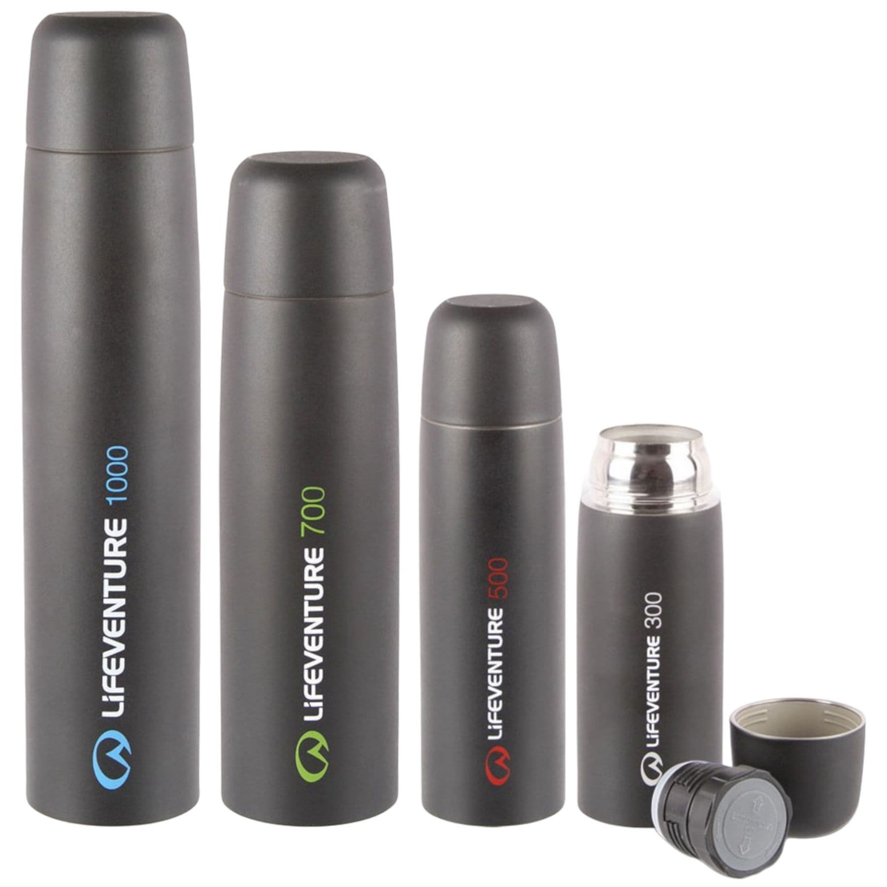 Lifeventure TiV Vakuumflaskor 700, mörkgrå