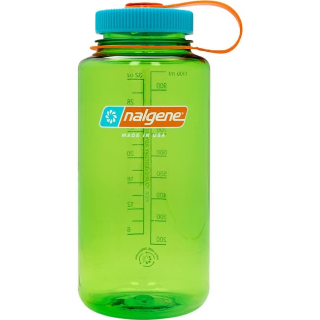 Nalgene wide mouth sustain, Vattenflaska, 1000 ml, Grön
