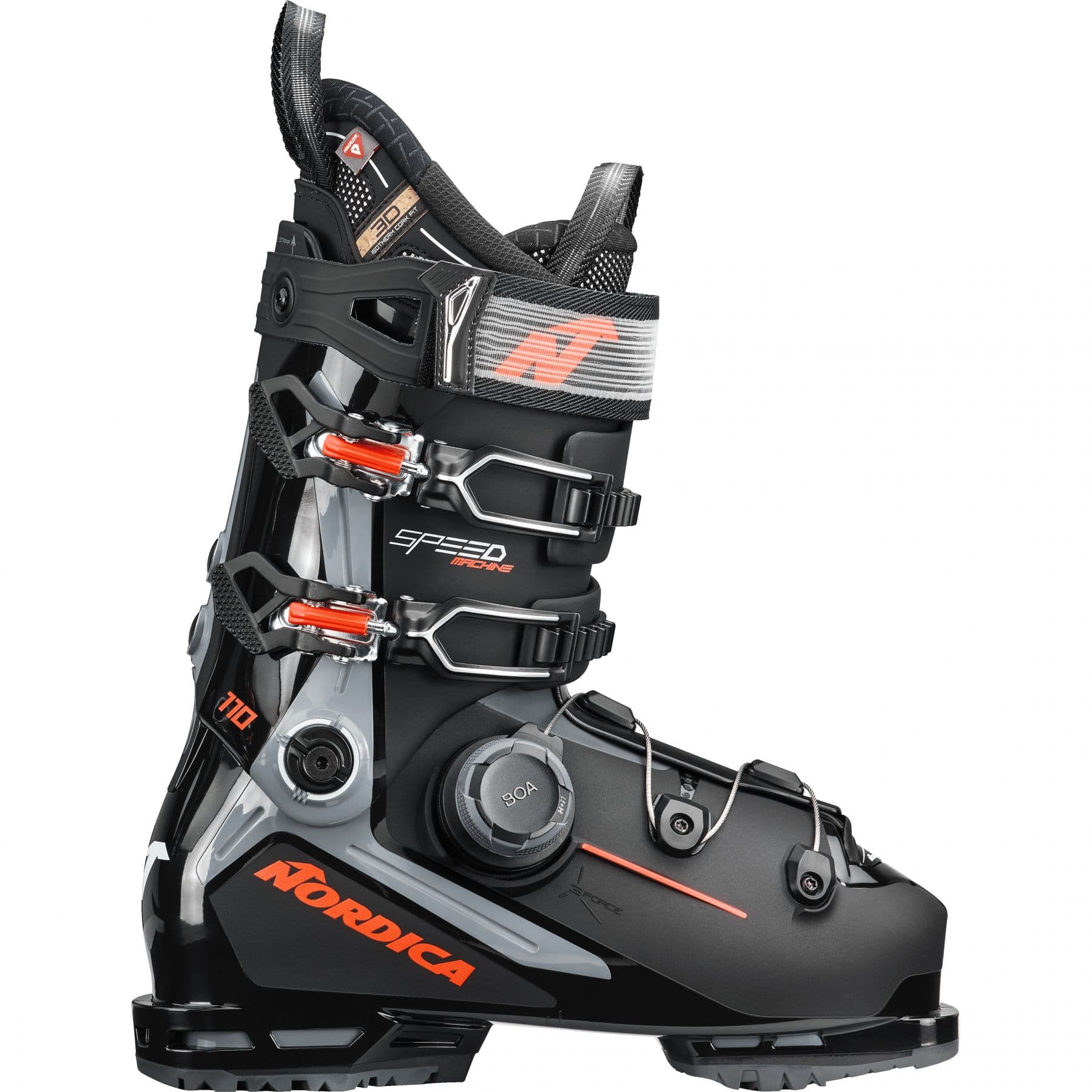 Nordica Speedmachine 3 BOA 110 GW, Pj�xor, Herr, Svart