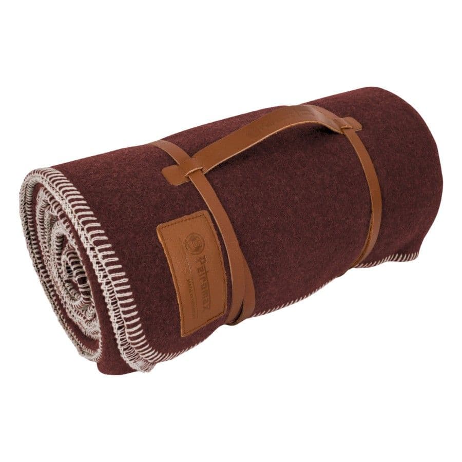 Petromax Wool Blanket 150x200cm, Filt, Mörkröd/Brun
