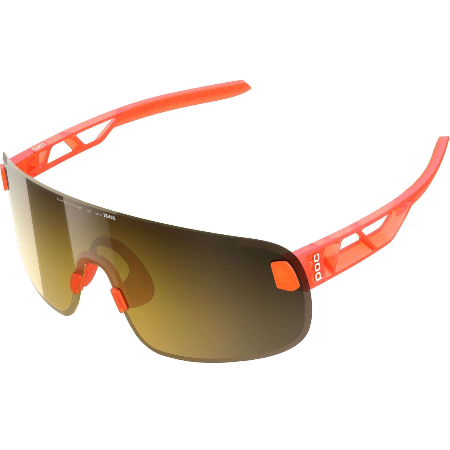 POC Elicit, Solglasögon, Fluorescent Orange Translucent