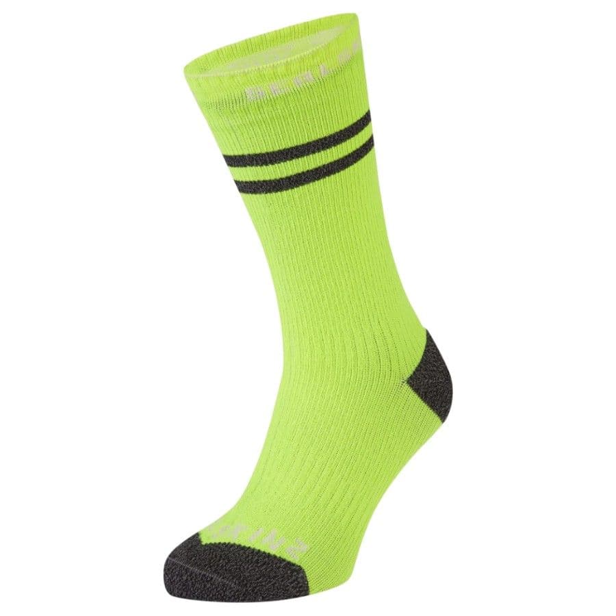 Sealskinz Scoulton, strumpor, neon gul
