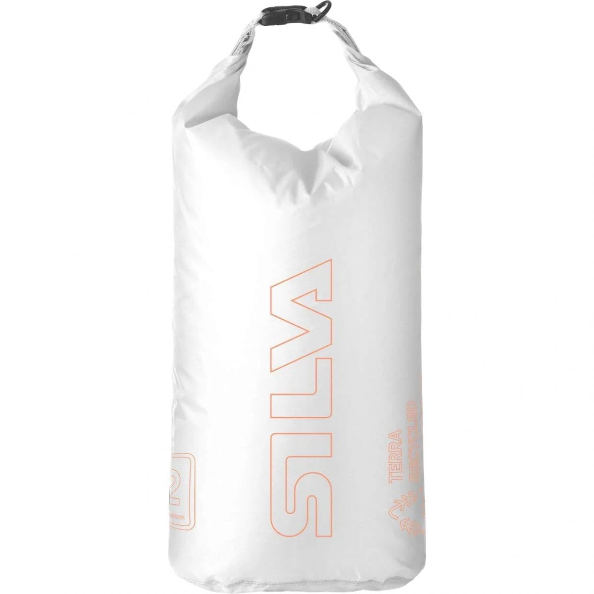 Silva Terra Dry Bag, vattentät påse, 12L, vit