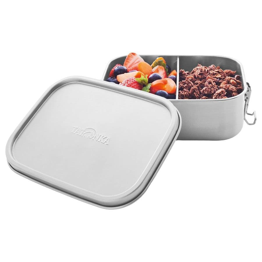 Tatonka Lunch Box II 800 Lock, matlåda, silver
