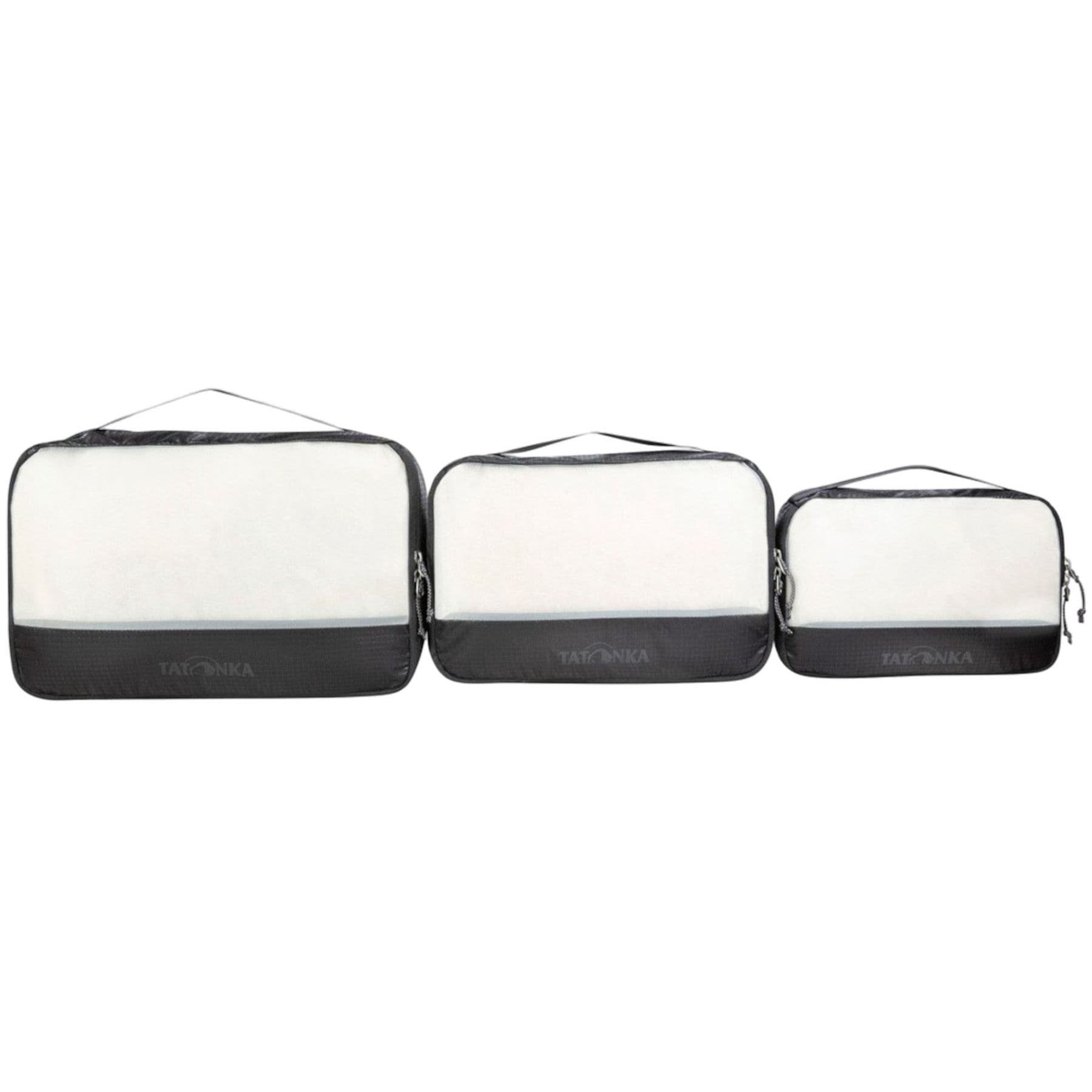 Tatonka Mesh Bag Set III, packpåse, svart, 3 st.