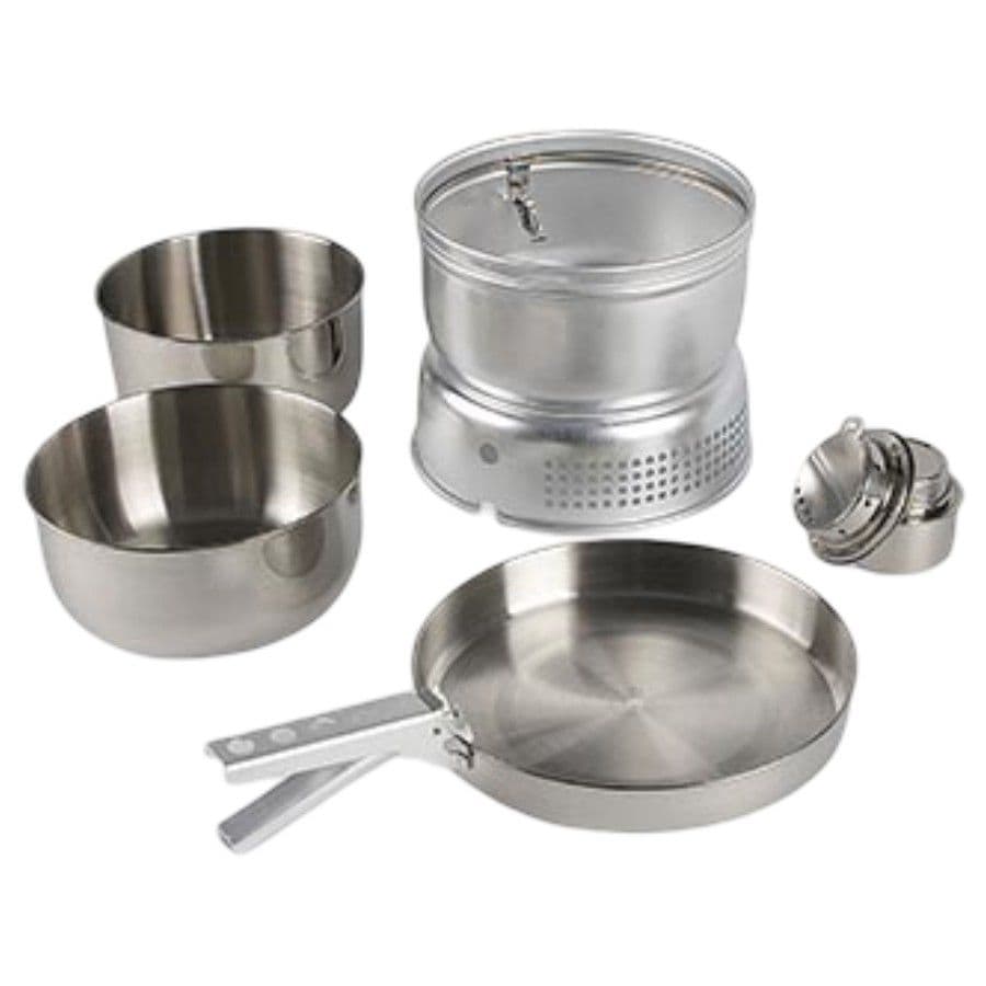 Tatonka Multi Set + A. Burner, kokset, silver