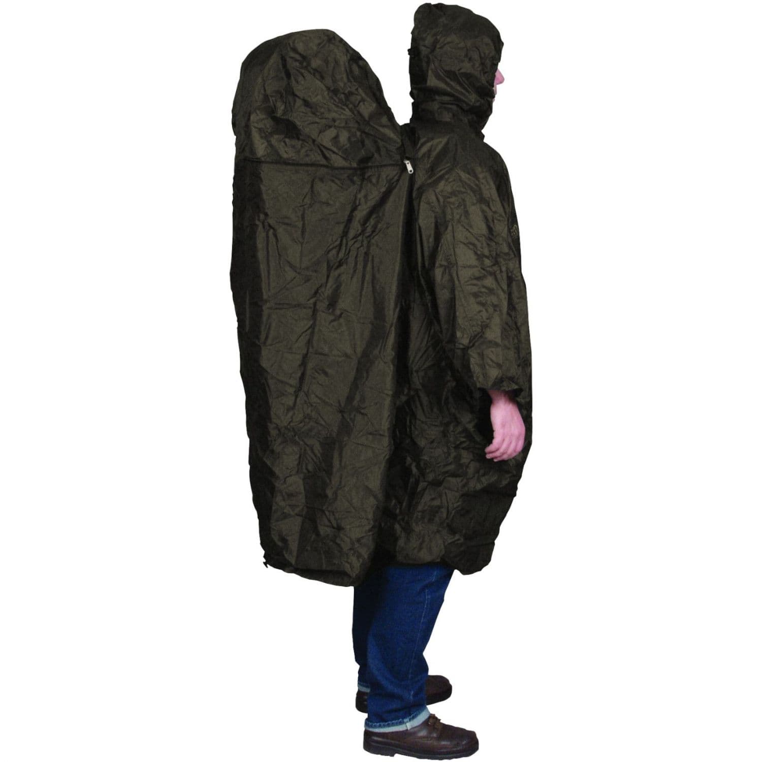 TravelSafe Regnskydd med Ryggsäcksutvidgning, L/XL, olivgrön
