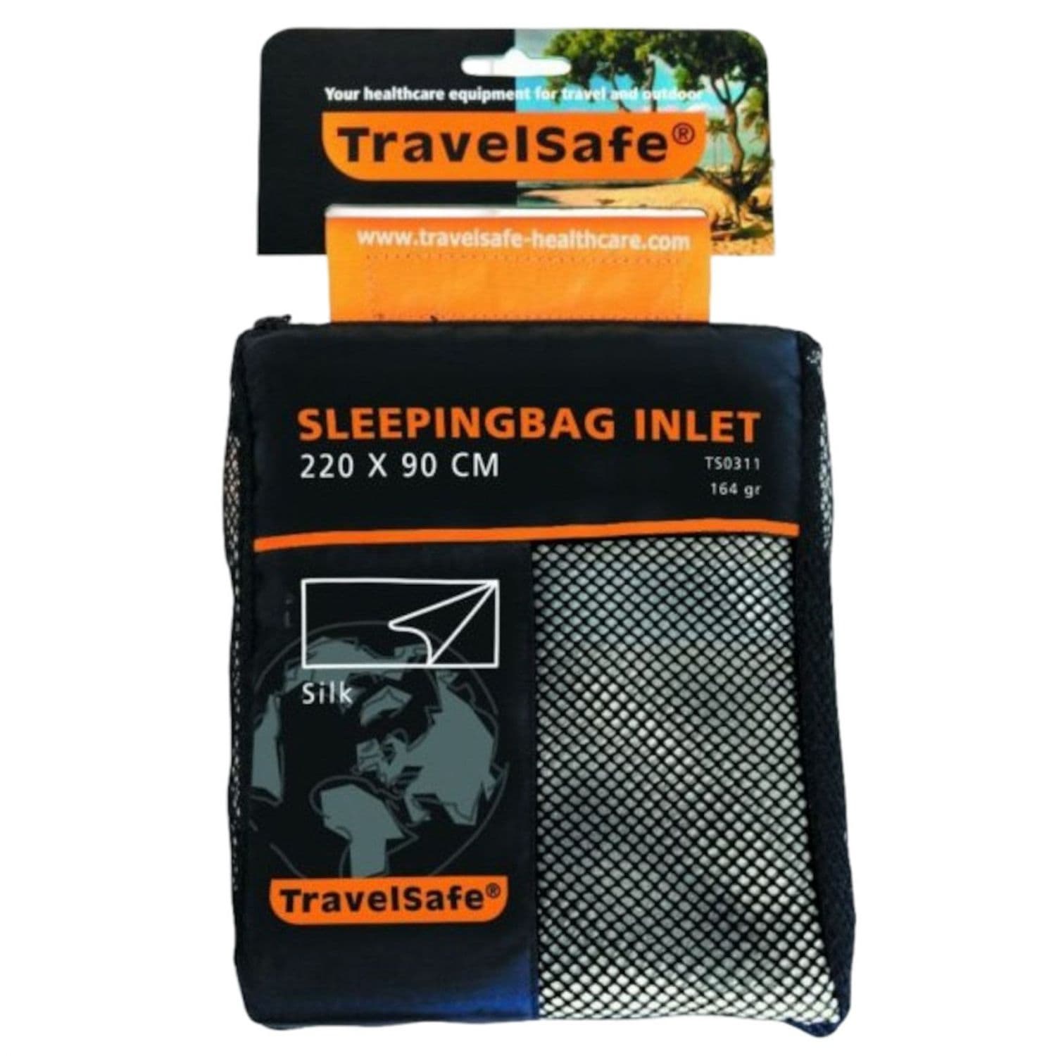 TravelSafe Silke Sovsäck inlägg, kuvert