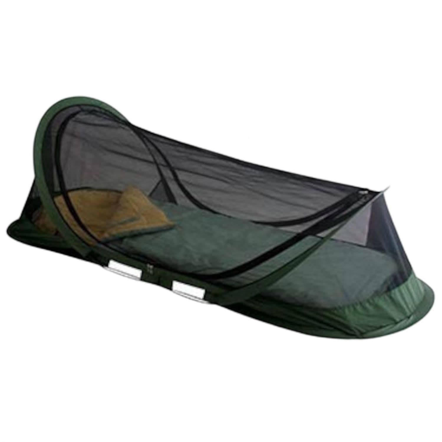TravelSafe Tält med myggnät, 1 person, Pop-up, grön