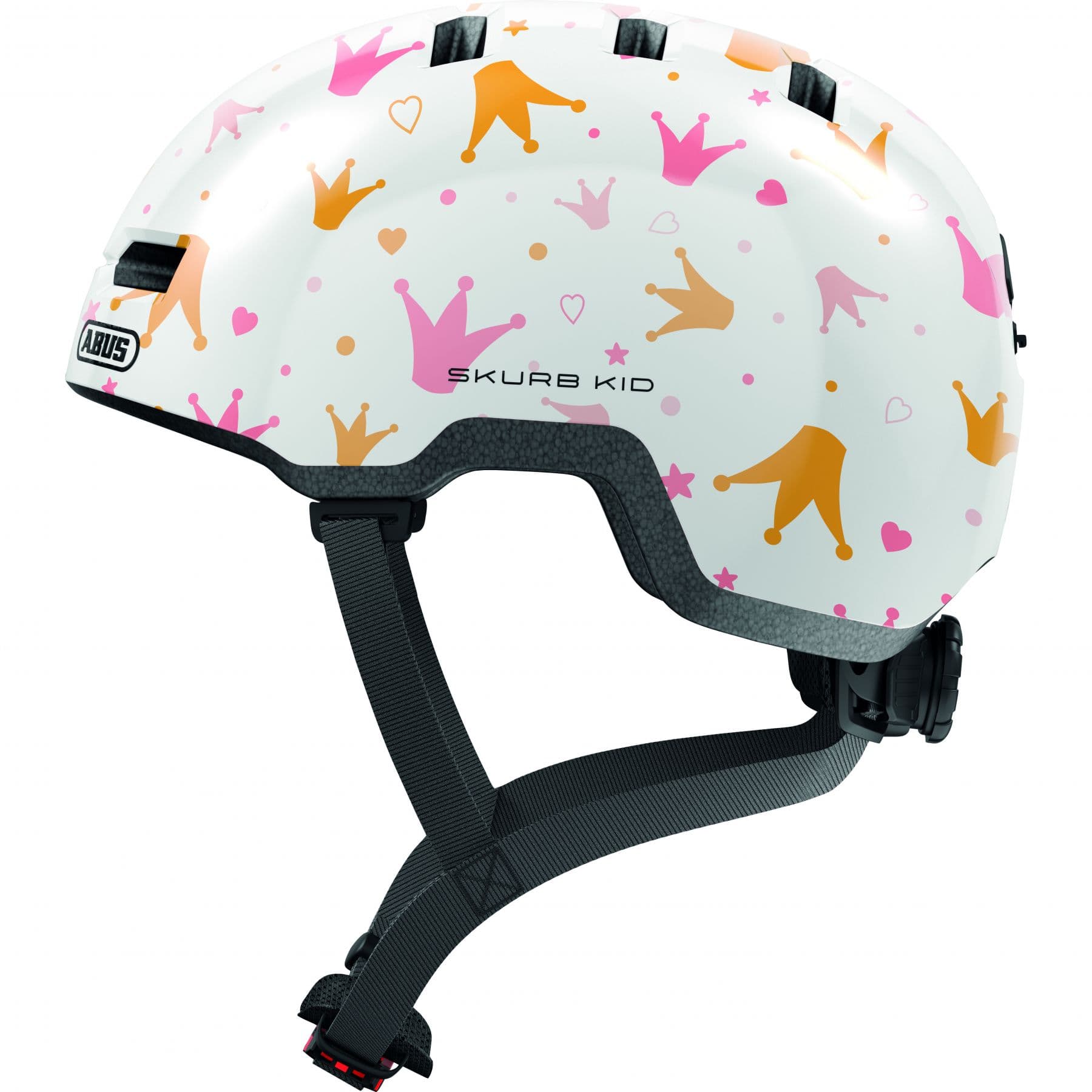 ABUS Skurb kid, Cykelhjälm, Junior, Vit