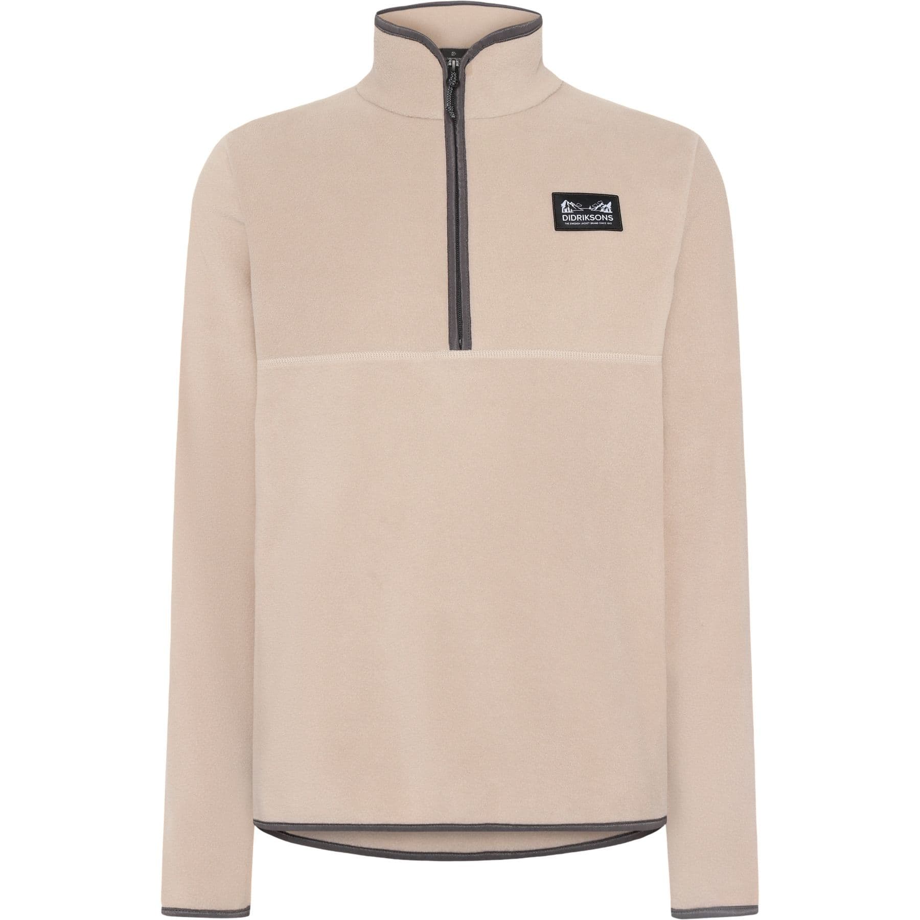 Didriksons Vito, Fleecejacka, Herr, Beach Beige