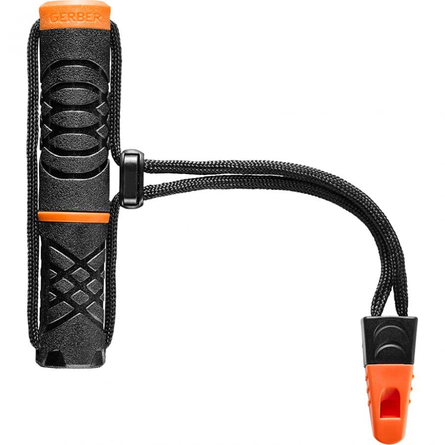 Gerber Fire Starter & Emergency Whistle, tändstål och nödsignalpipa