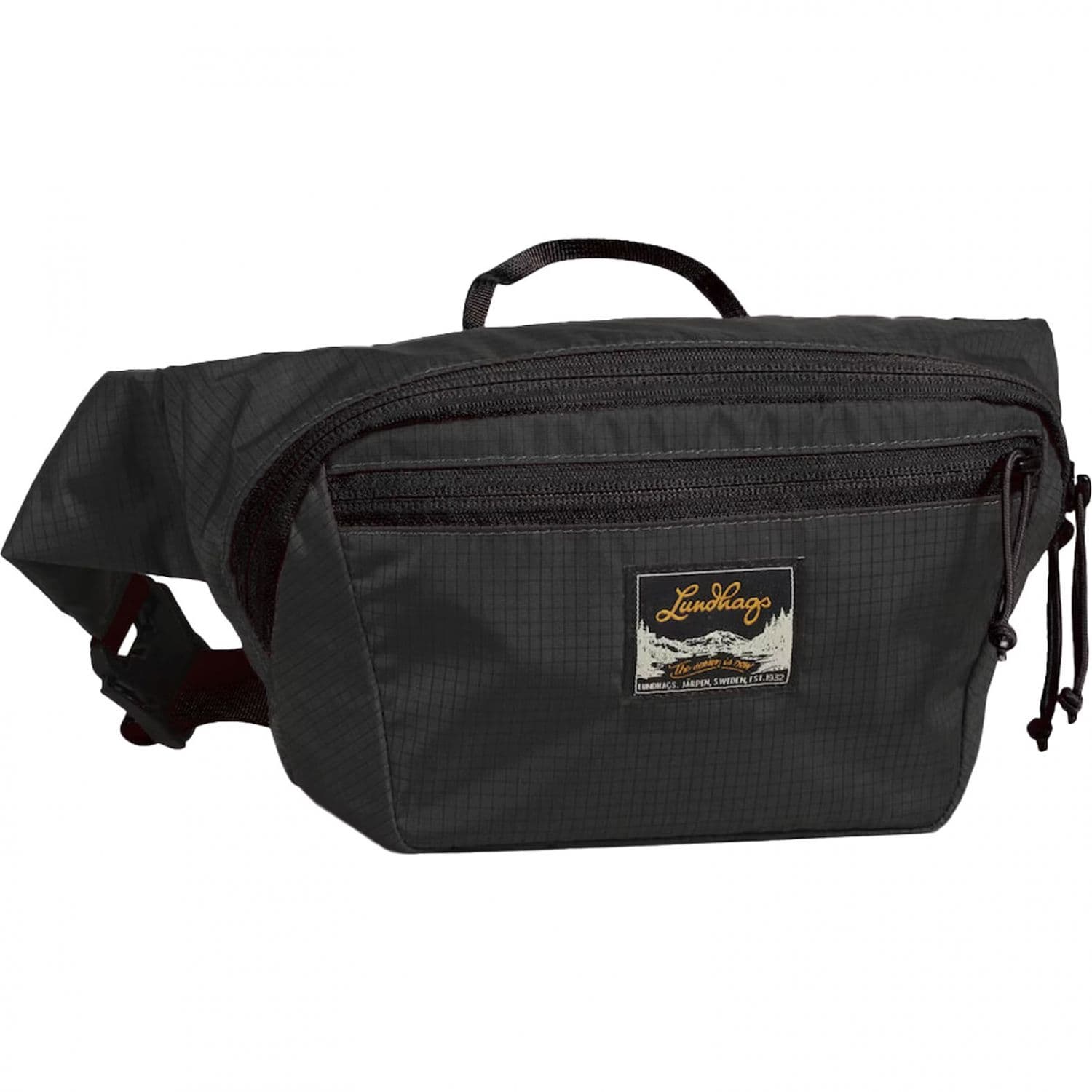 Lundhags Core Hippak 2 L, midjeväskor, unisex, svart